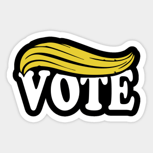 Vote Trump President Funny Trump Gift Sticker